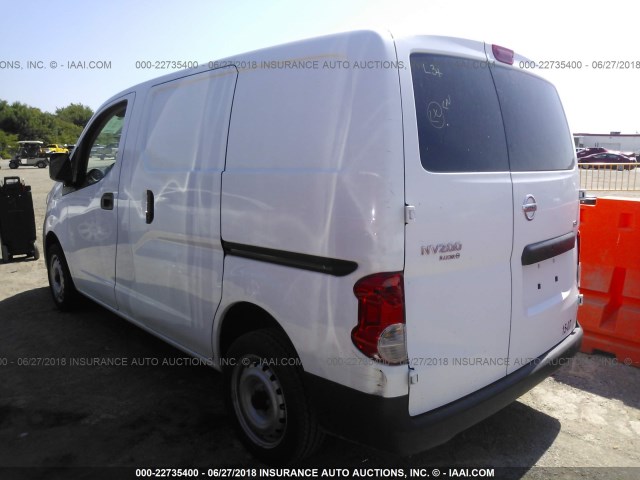 3N6CM0KN5FK732570 - 2015 NISSAN NV200 2.5S/2.5SV WHITE photo 3