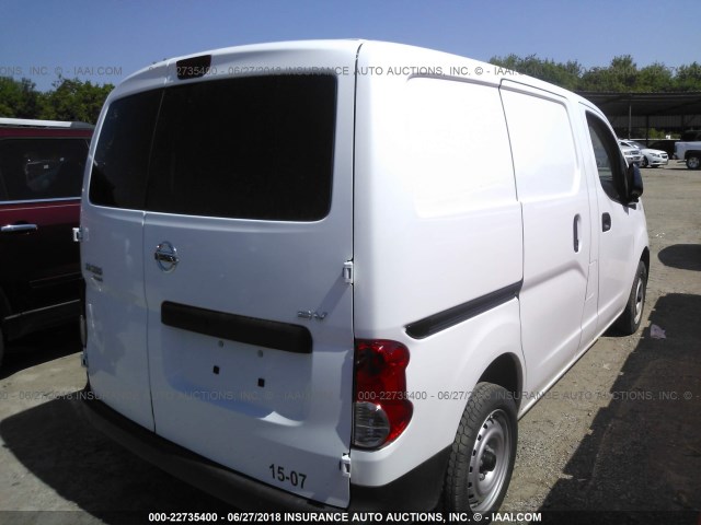 3N6CM0KN5FK732570 - 2015 NISSAN NV200 2.5S/2.5SV WHITE photo 4