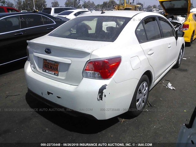 JF1GJAA66GH005970 - 2016 SUBARU IMPREZA WHITE photo 4