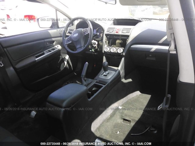 JF1GJAA66GH005970 - 2016 SUBARU IMPREZA WHITE photo 6