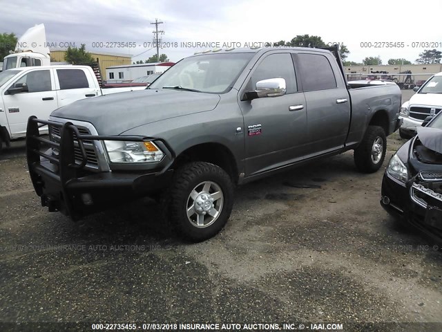 3D7UT2CL5BG548056 - 2011 DODGE RAM 2500 GRAY photo 2