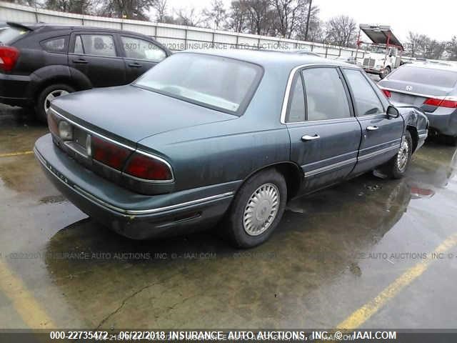 1G4HR52K2VH579579 - 1997 BUICK LESABRE LIMITED GREEN photo 4