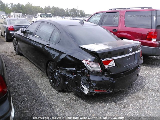 WBAKC8C57BC434551 - 2011 BMW 750 LXI BLACK photo 3