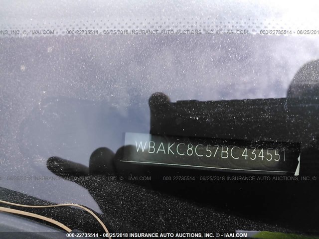 WBAKC8C57BC434551 - 2011 BMW 750 LXI BLACK photo 9