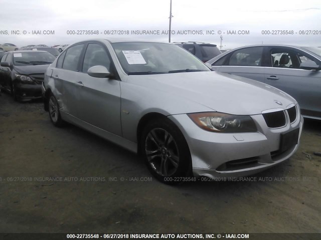 WBAVC93568K039150 - 2008 BMW 328 XI SILVER photo 1