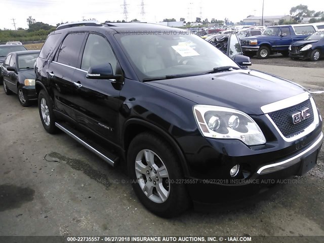 1GKER23738J231534 - 2008 GMC ACADIA SLT-1 Темно-синій фото 1