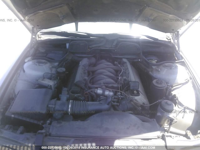 WBAGJ6321SDH97107 - 1995 BMW 740 IL SILVER photo 10