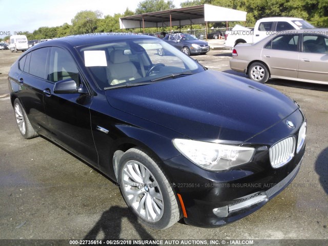 WBASN4C59AC209534 - 2010 BMW 550 GT BLACK photo 1