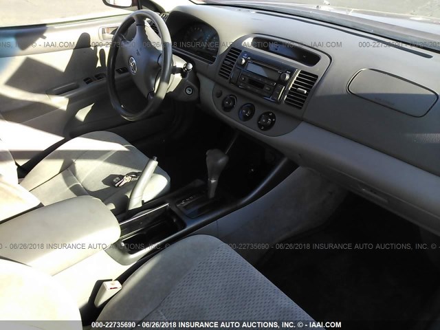 JTDBE32K920046312 - 2002 TOYOTA CAMRY LE/XLE/SE Qırmızı foto 5