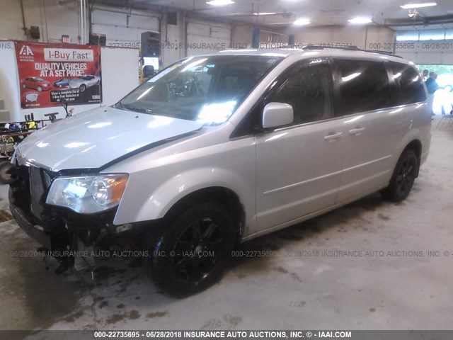 2A8HR54P78R729068 - 2008 CHRYSLER TOWN & COUNTRY TOURING SILVER photo 2