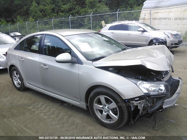 1G1PF5S95B7266655 - 2011 CHEVROLET CRUZE LT GOLD photo 1