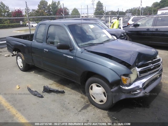 4TAVL52N3WZ039894 - 1998 TOYOTA TACOMA XTRACAB GRAY photo 1