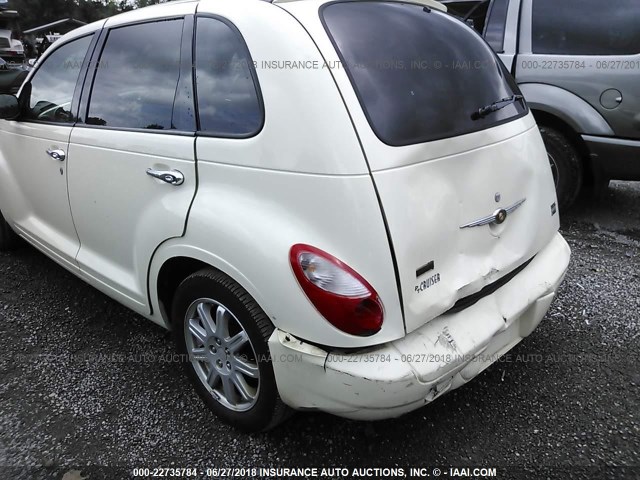 3A4FY58B57T586398 - 2007 CHRYSLER PT CRUISER TOURING WHITE photo 6