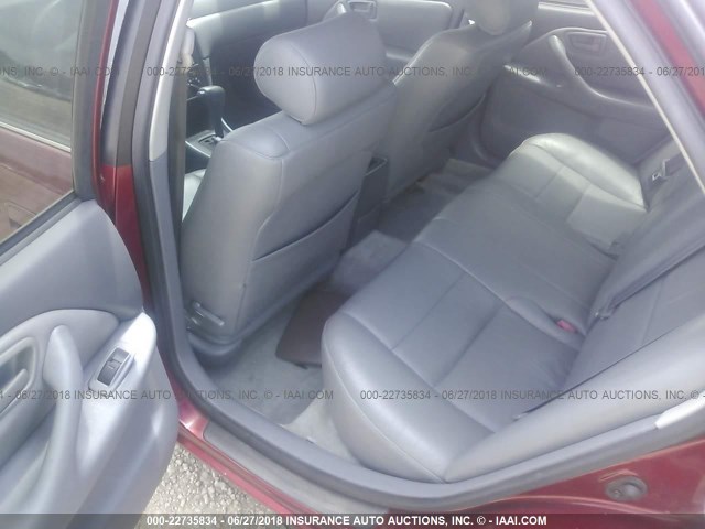 4T1BF22K9VU013388 - 1997 TOYOTA CAMRY CE/LE/XLE RED photo 8