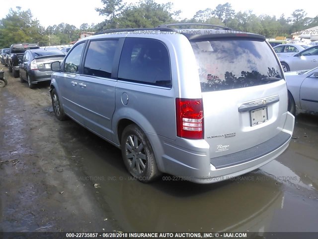 2A8HR54P48R662431 - 2008 CHRYSLER TOWN & COUNTRY TOURING SILVER photo 3