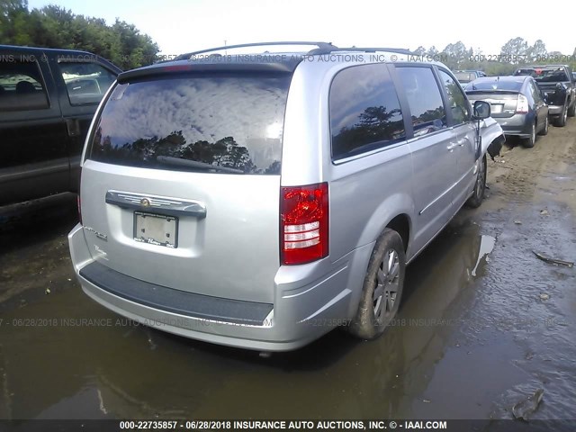 2A8HR54P48R662431 - 2008 CHRYSLER TOWN & COUNTRY TOURING SILVER photo 4
