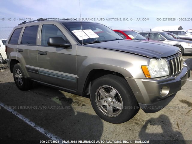 1J4GR48K36C120314 - 2006 JEEP GRAND CHEROKEE LAREDO/COLUMBIA/FREEDOM 棕色 照片 1