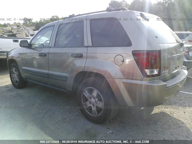 1J4GR48K36C120314 - 2006 JEEP GRAND CHEROKEE LAREDO/COLUMBIA/FREEDOM 棕色 照片 3