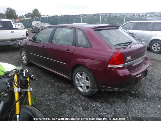 1G1ZT61826F238842 - 2006 CHEVROLET MALIBU MAXX LT MAROON photo 3