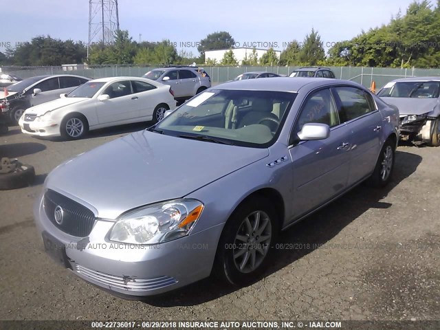 1G4HD57266U197684 - 2006 BUICK LUCERNE CXL SILVER photo 2