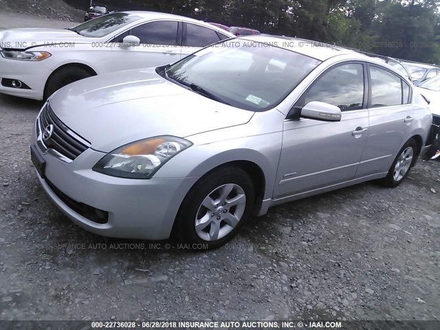 1N4CL21E19C145219 - 2009 NISSAN ALTIMA HYBRID SILVER photo 2