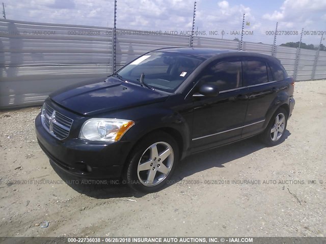 1B3HE78K48D630841 - 2008 DODGE CALIBER R/T BLACK photo 2