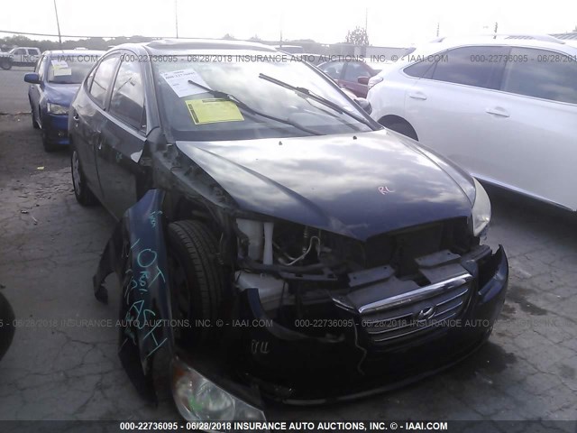 KMHDU46D49U665654 - 2009 HYUNDAI ELANTRA GLS/SE BLACK photo 1