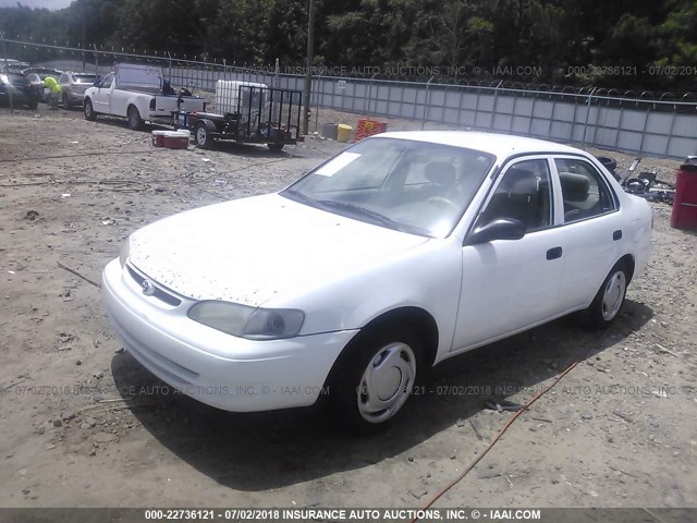 1NXBR12E5YZ311579 - 2000 TOYOTA COROLLA VE/CE/LE 白色 照片 2