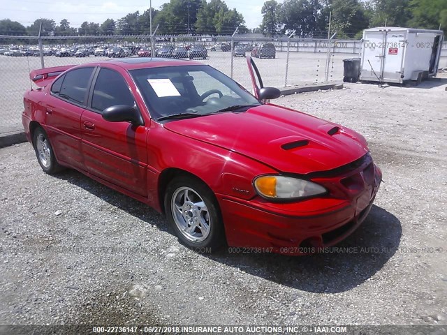 1G2NW52E64C119514 - 2004 PONTIAC GRAND AM GT RED photo 1