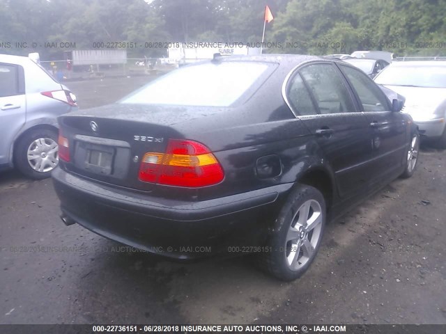 WBAEW53474PG10913 - 2004 BMW 330 XI BLACK photo 4