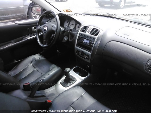 JM1BJ245531200362 - 2003 MAZDA PROTEGE PR5 黑色 照片 5