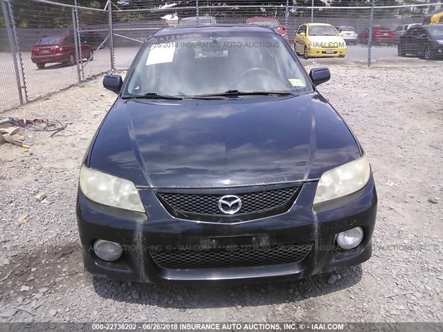 JM1BJ245531200362 - 2003 MAZDA PROTEGE PR5 黑色 照片 6