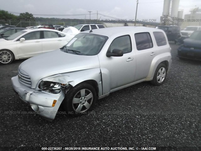 3GNCA13B59S542656 - 2009 CHEVROLET HHR LS ვერცხლისფერი ფოტო 2