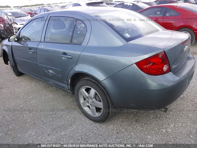 1G1AF5F5XA7180060 - 2010 CHEVROLET COBALT 2LT BLUE photo 3