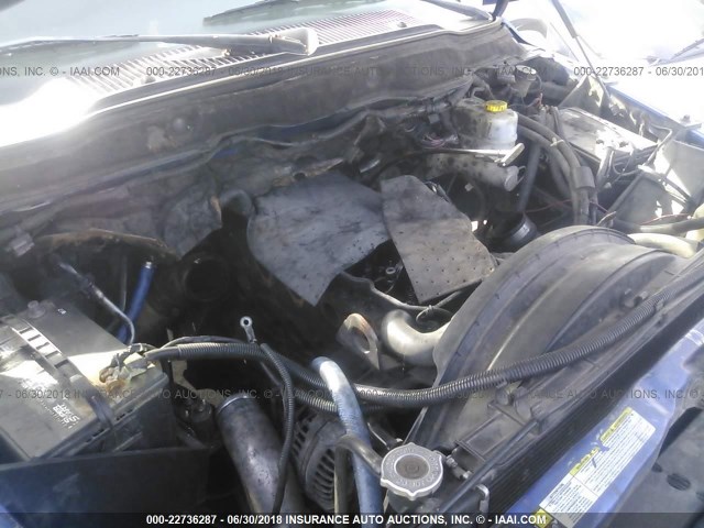 3D7KS28C57G735503 - 2007 DODGE RAM 2500 ST/SLT 蓝色 照片 10