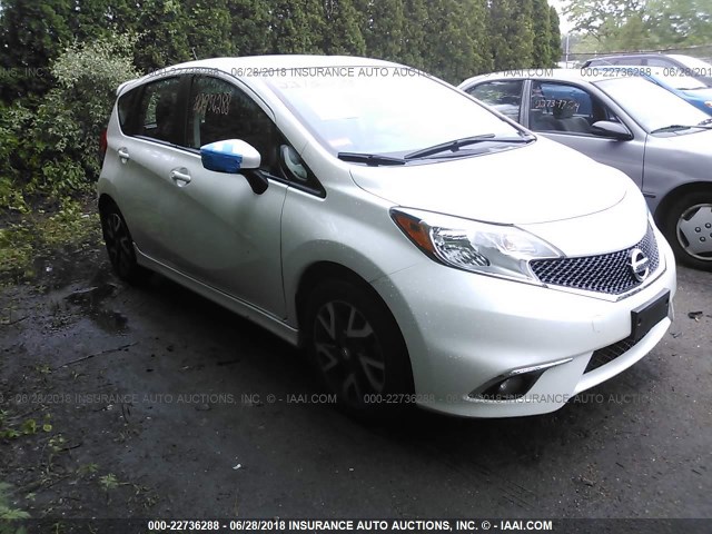3N1CE2CP3FL423270 - 2015 NISSAN VERSA NOTE S/S PLUS/SV/SL/SR WHITE photo 1