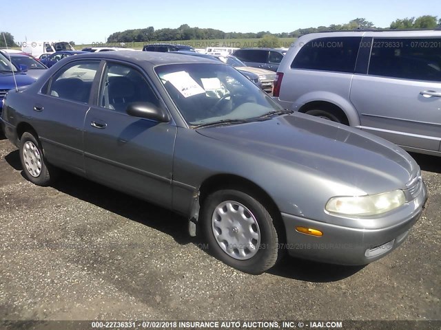 1YVGE22C2V5624356 - 1997 MAZDA 626 DX/LX GRAY photo 1