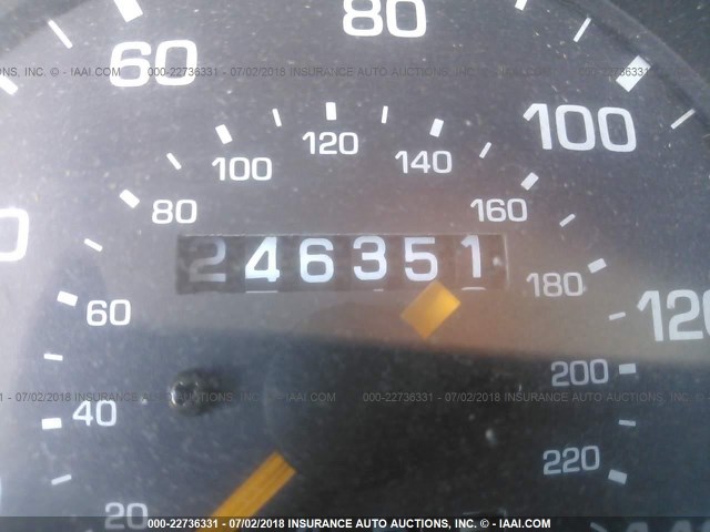 1YVGE22C2V5624356 - 1997 MAZDA 626 DX/LX GRAY photo 7