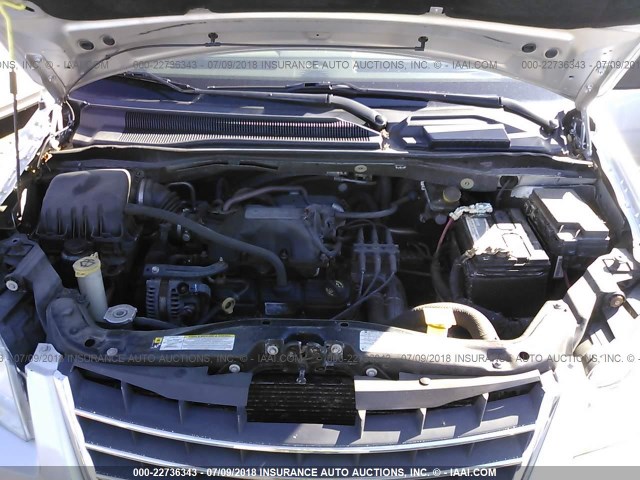 2A8HR54109R674119 - 2009 CHRYSLER TOWN & COUNTRY TOURING SILVER photo 10