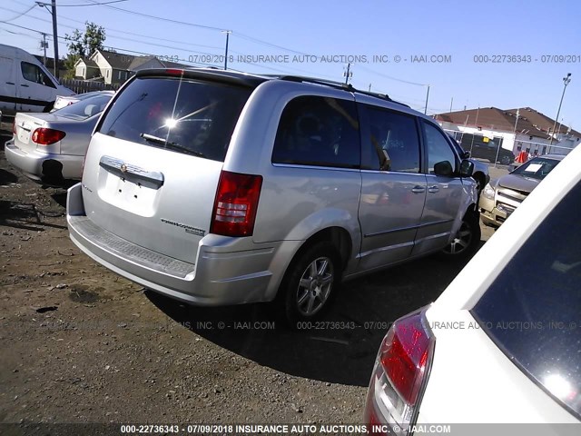 2A8HR54109R674119 - 2009 CHRYSLER TOWN & COUNTRY TOURING SILVER photo 4