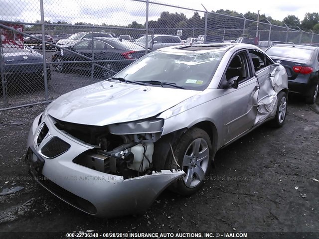 1G2ZG58B774276978 - 2007 PONTIAC G6 SE SILVER photo 2