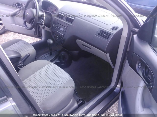 1FAFP34N37W169195 - 2007 FORD FOCUS ZX4/S/SE/SES GRAY photo 5