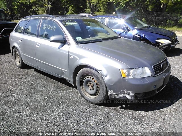 WAUVC68E72A292921 - 2002 AUDI A4 1.8T AVANT QUATTRO GRAY photo 6