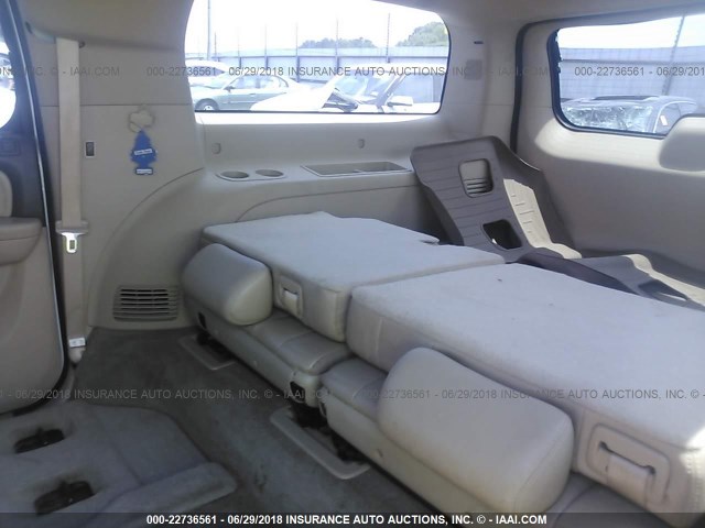 1GKFK06249R226780 - 2009 GMC YUKON XL DENALI WHITE photo 8