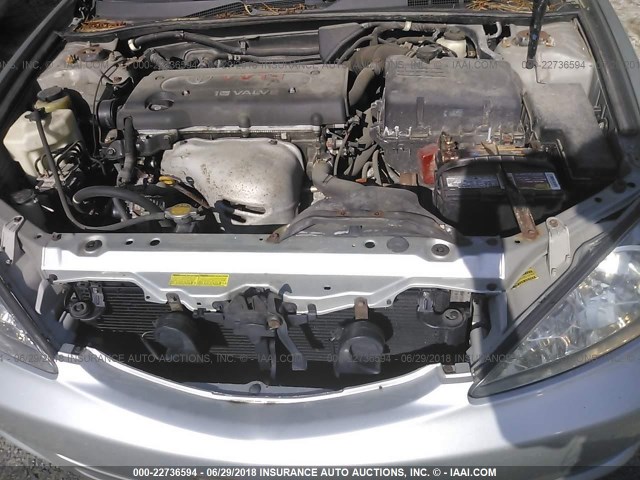 4T1BE32K94U859625 - 2004 TOYOTA CAMRY LE/XLE/SE Gümüş foto 10