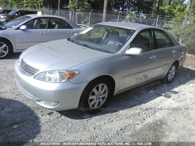 4T1BE32K94U859625 - 2004 TOYOTA CAMRY LE/XLE/SE Gümüş foto 2