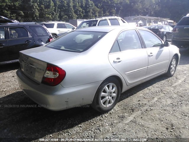 4T1BE32K94U859625 - 2004 TOYOTA CAMRY LE/XLE/SE Gümüş foto 4