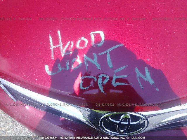 4T4BF1FK2ER395919 - 2014 TOYOTA CAMRY L/SE/LE/XLE 红色 照片 10