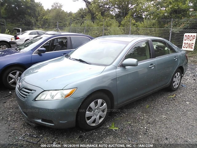 4T1BE46K29U800889 - 2009 TOYOTA CAMRY SE/LE/XLE GREEN photo 2