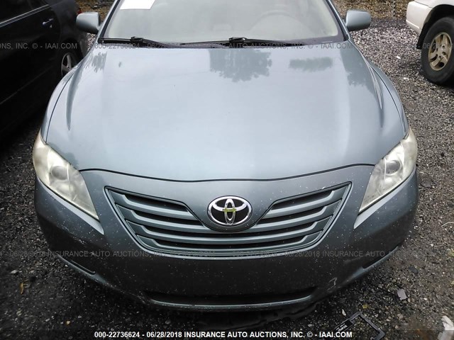 4T1BE46K29U800889 - 2009 TOYOTA CAMRY SE/LE/XLE GREEN photo 6